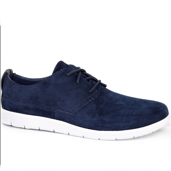 Ugg Bowman‎ Casual Suede Shoe in Blue Size 11 - Picture 1 of 8